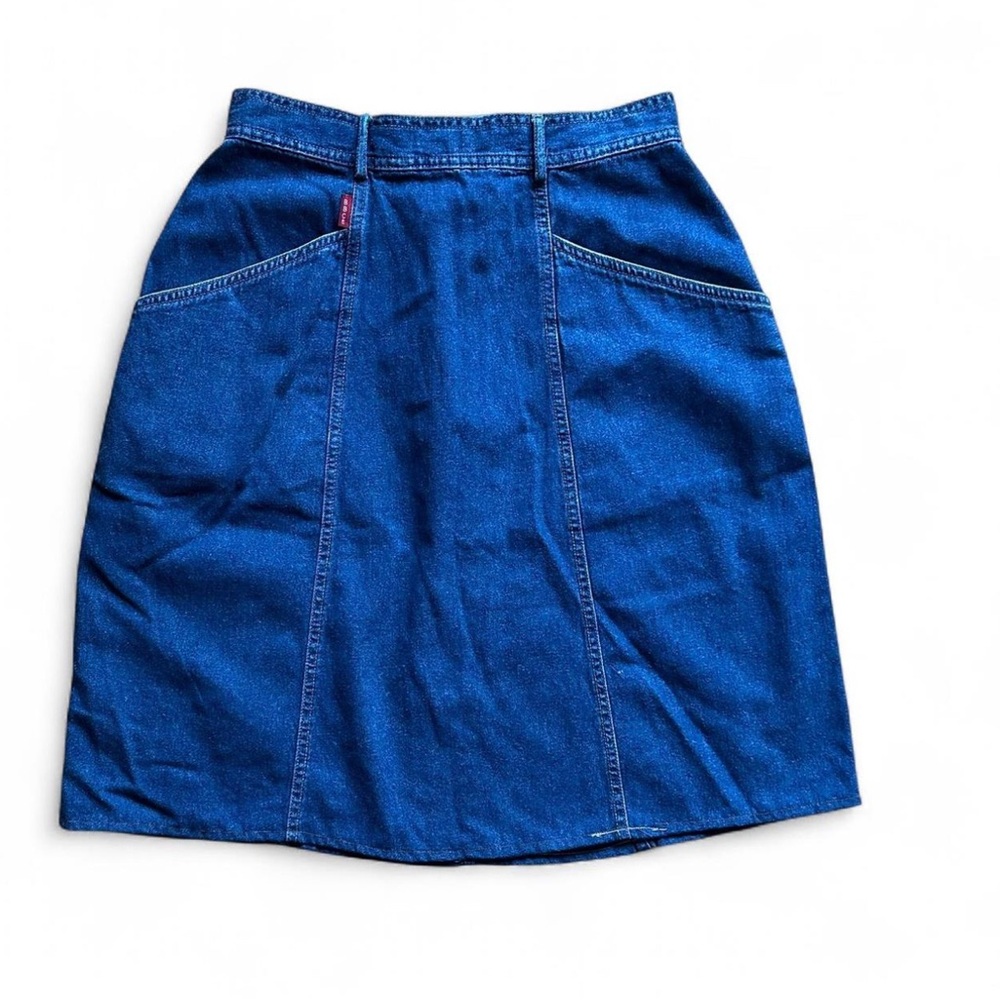 Vintage Bugle Boy For Her Jean Skirt Size 12
